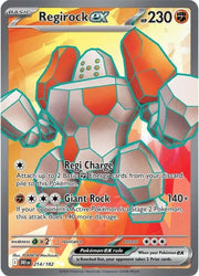 Pokémon Regirock ex 214 Ultra Rare by Schmutzfink TCG on MYNTED