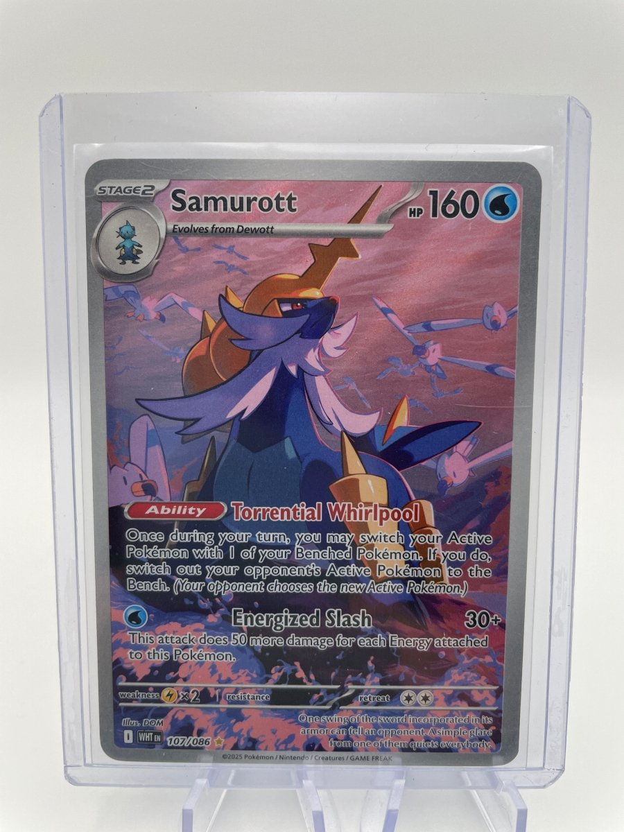 Pokémon Samurott Illustration Rare 107/086 by Tribe TCG on MYNTED