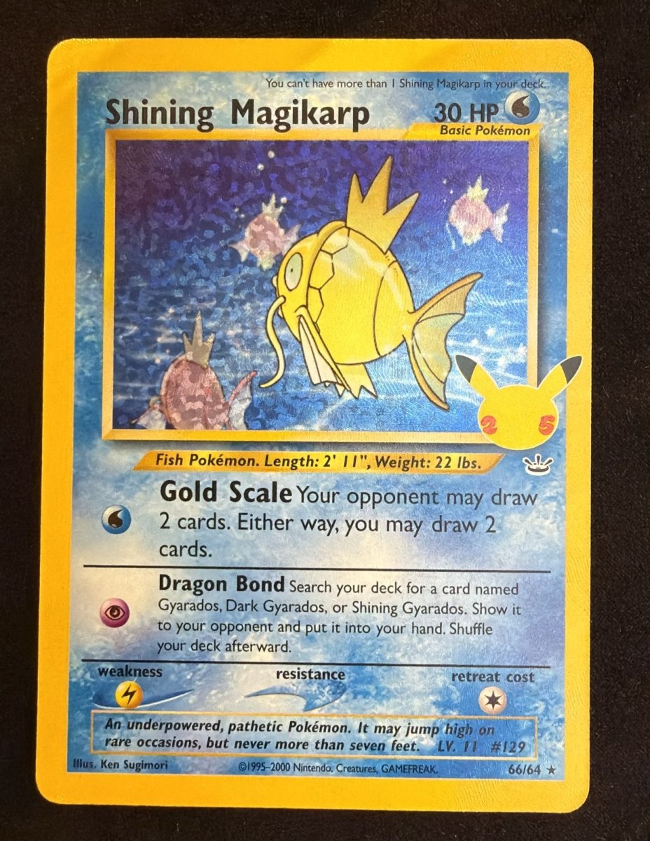 Pokemon Shining Magikarp Classic Collection 66/64 by Trucial Coast Games on MYNTED