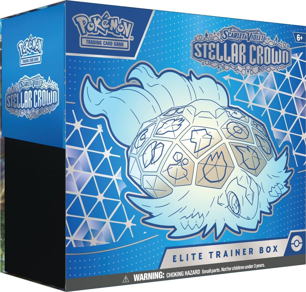 Pokemon - Stellar Crown Elite Trainer Box (ETB) - SV07: Stellar Crown (SCR) by TCGDON on MYNTED
