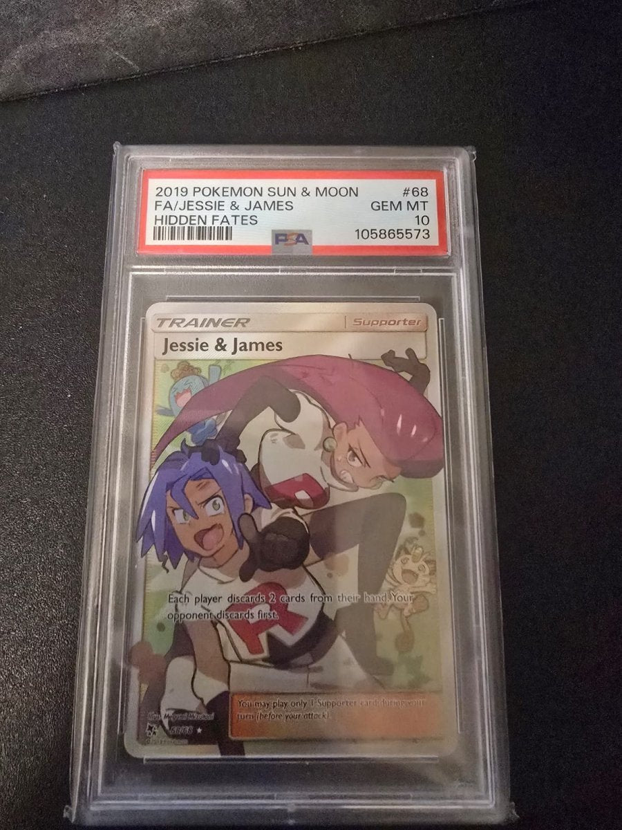 POKEMON SUN & MOON JESSIE & JAMES 2019 JESSIE & JAMES PSA 10 by Moe‘s Vault on MYNTED