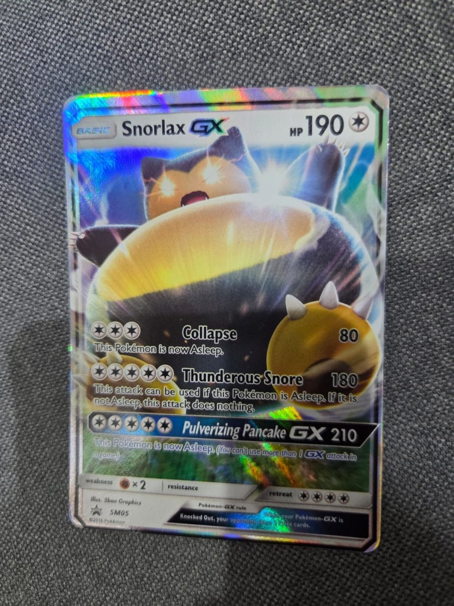 Pokemon Sun & Moon Promos Snorlax GX by Apex Cards on MYNTED