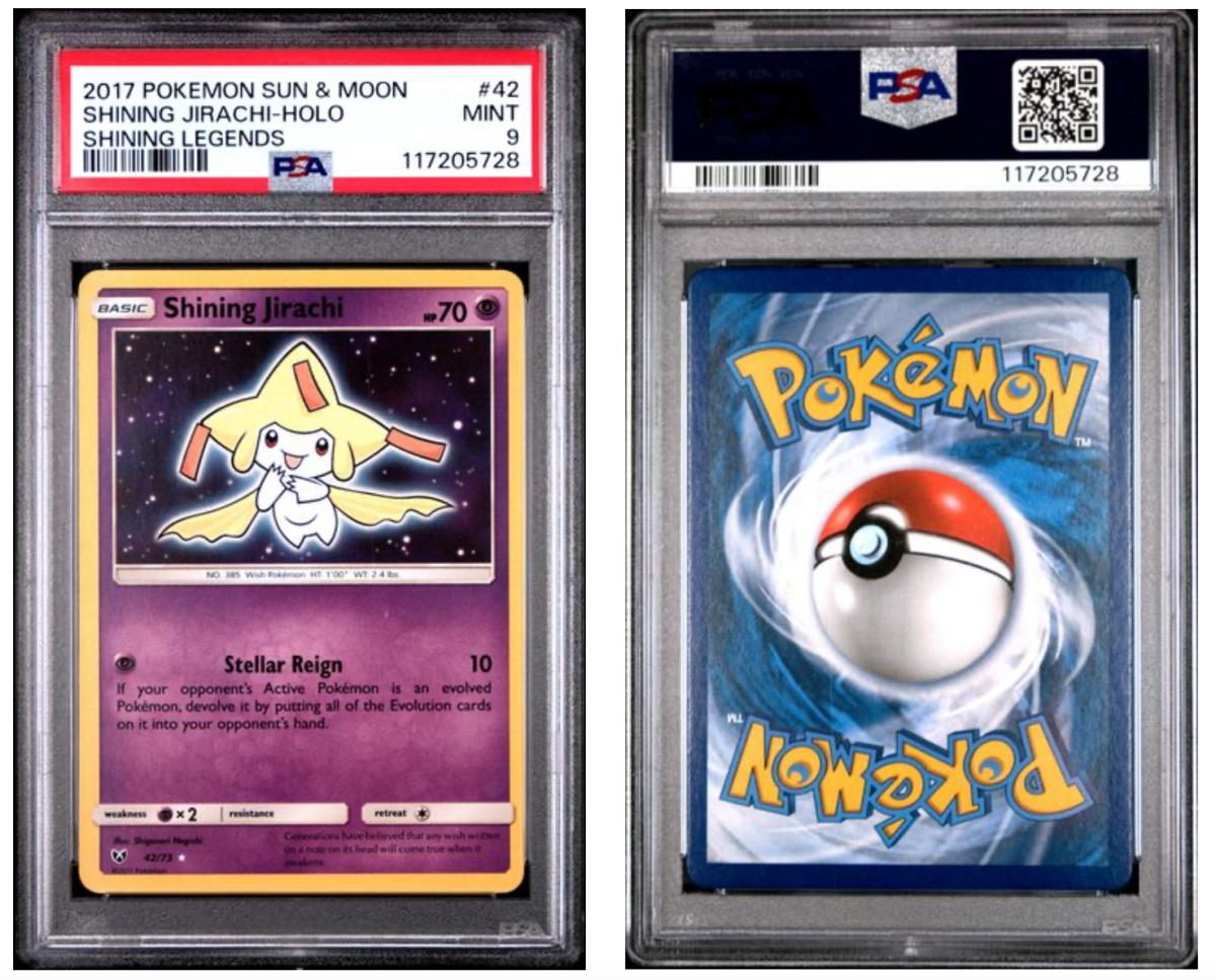 POKEMON SUN & MOON SHINING LEGENDS 2017 42 SHINING JIRACHI - HOLO SHINING LEGENDS by Birdcyd on MYNTED