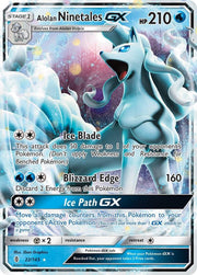 Pokemon Sun & Moon SM02 Guardians Rising Alolan Ninetales GX 22 by Apex Cards on MYNTED