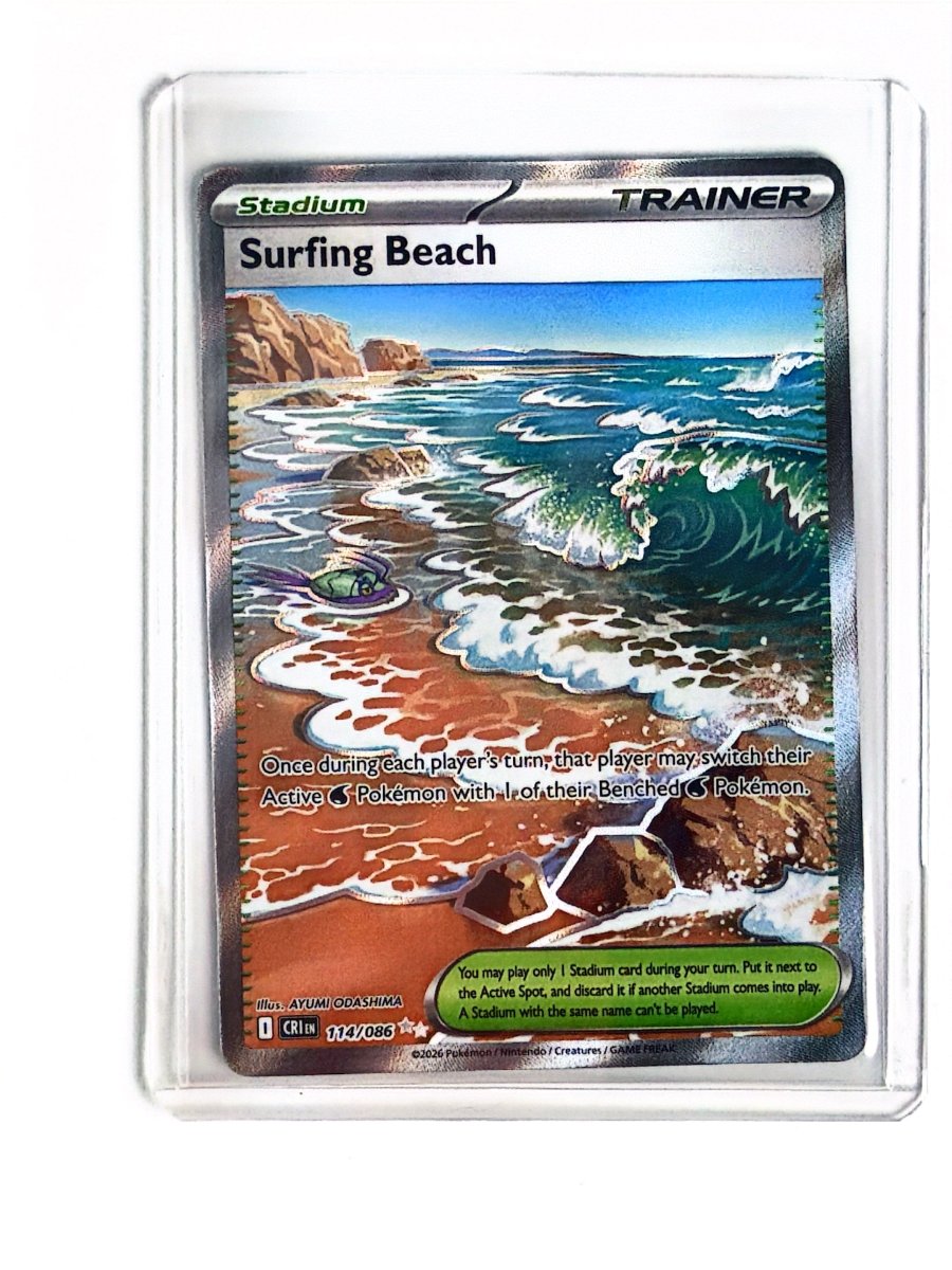 Pokemon - Surfing Beach - ME04: Chaos Rising (CRI) by TCGDON on MYNTED