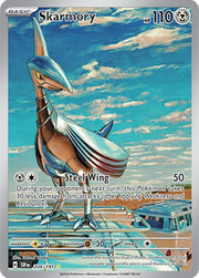 Pokemon SV08: Surging Sparks Skarmory illustration Rare 209 by Apex Cards on MYNTED