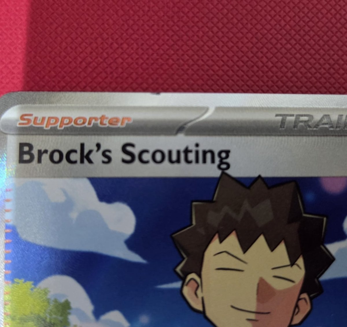 Pokemon SV09: Journey Together Brock's Scouting Full Art 179 by Apex Cards on MYNTED