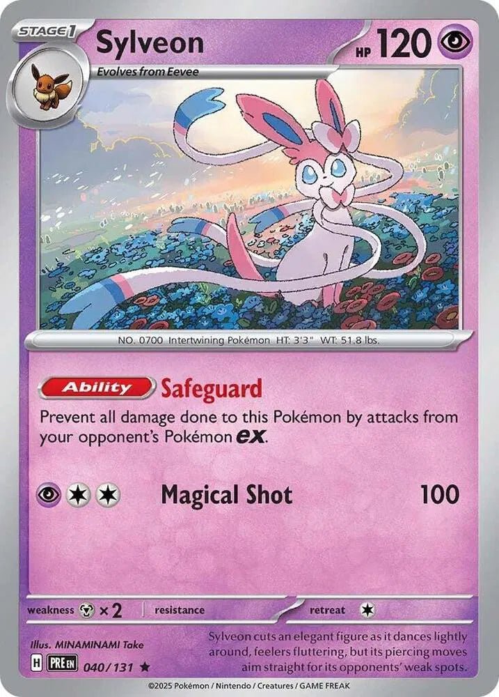 Pokemon Sylveon Rare • 040/131 Holofoil by Trucial Coast Games on MYNTED
