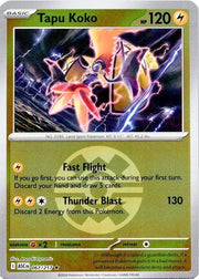 Pokemon - Tapu Koko (Quick Ball) - ME: Ascended Heroes (ASC) by TCGDON on MYNTED