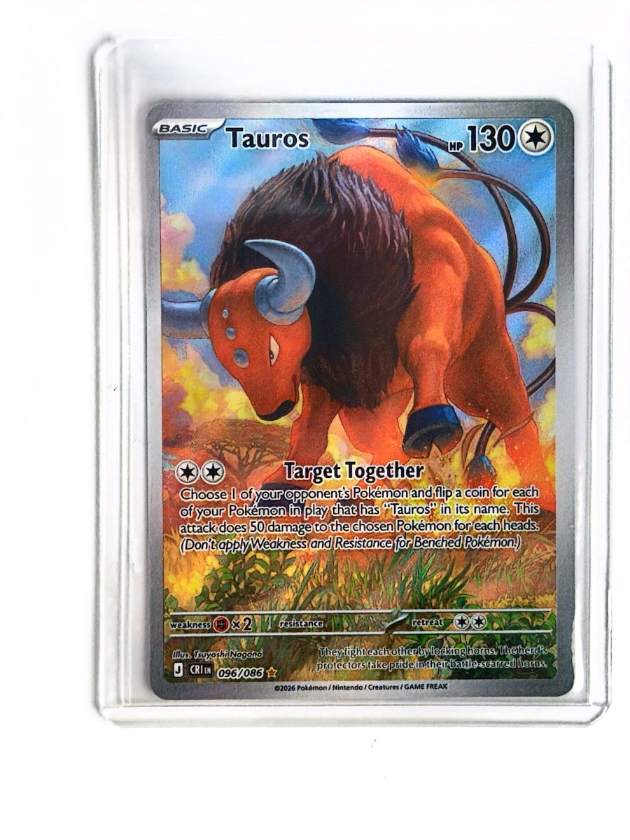 Pokemon - Tauros - 096/086 - ME04: Chaos Rising (CRI) by TCGDON on MYNTED