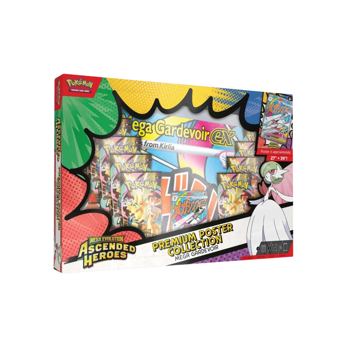 Pokemon TCG: Ascended Heroes Premium Poster Collection (Mega Gardevoir ex) by Card Market Ahuy on MYNTED