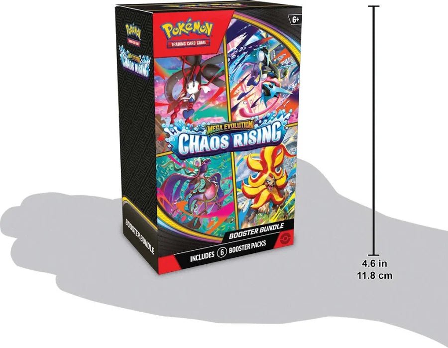 Pokemon TCG Chaos Rising - Booster Bundle (6 Packs) by HypeWeave on MYNTED