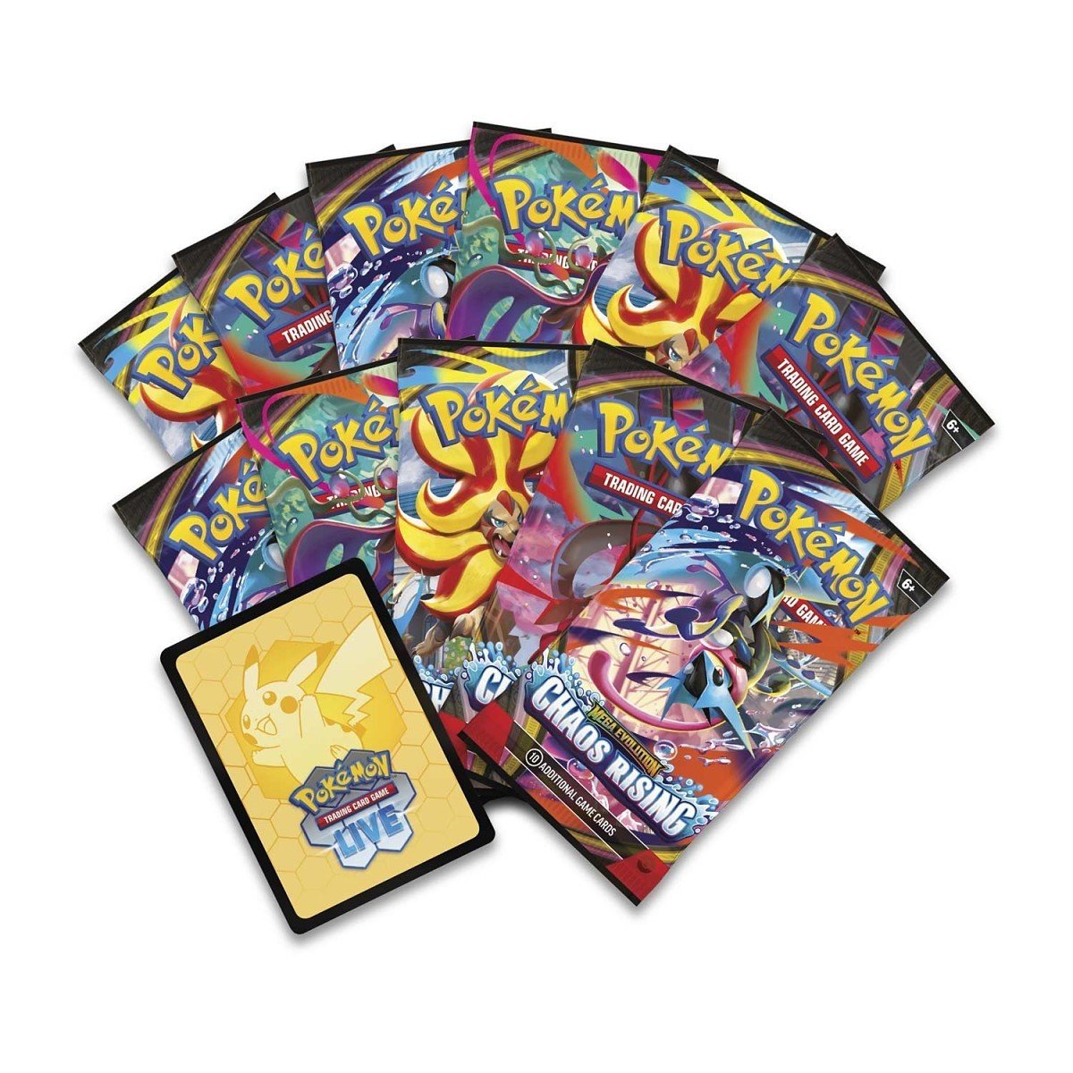 Pokémon TCG: Chaos Rising Pokémon Center Elite Trainer Box - ME04 (CRI) by SAFAQATI on MYNTED