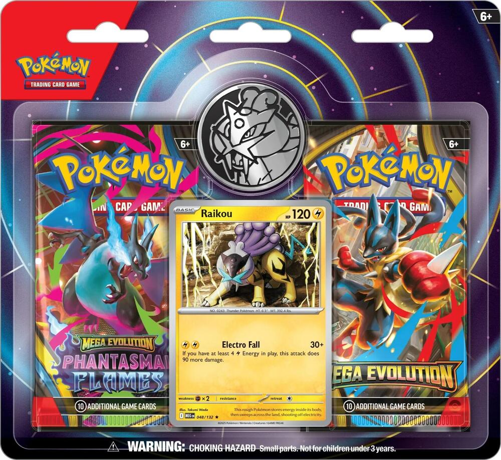 Pokémon TCG: Enhanced 2 Pack Blister - Raikou by SAFAQATI on MYNTED