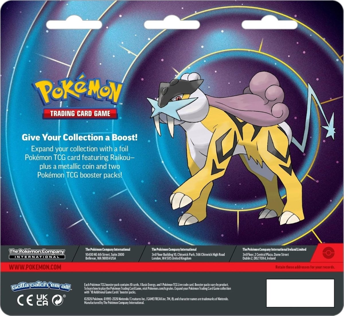 Pokémon TCG: Enhanced 2 Pack Blister - Raikou by SAFAQATI on MYNTED