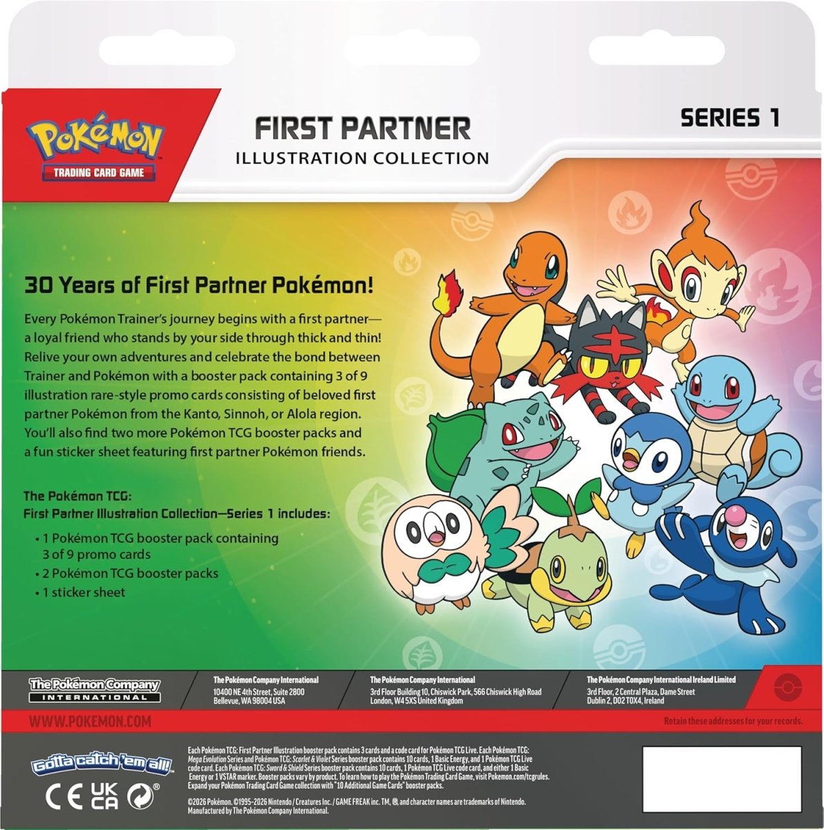 Pokémon TCG: First Partner Illustration Collection—Series 1 by SAFAQATI on MYNTED