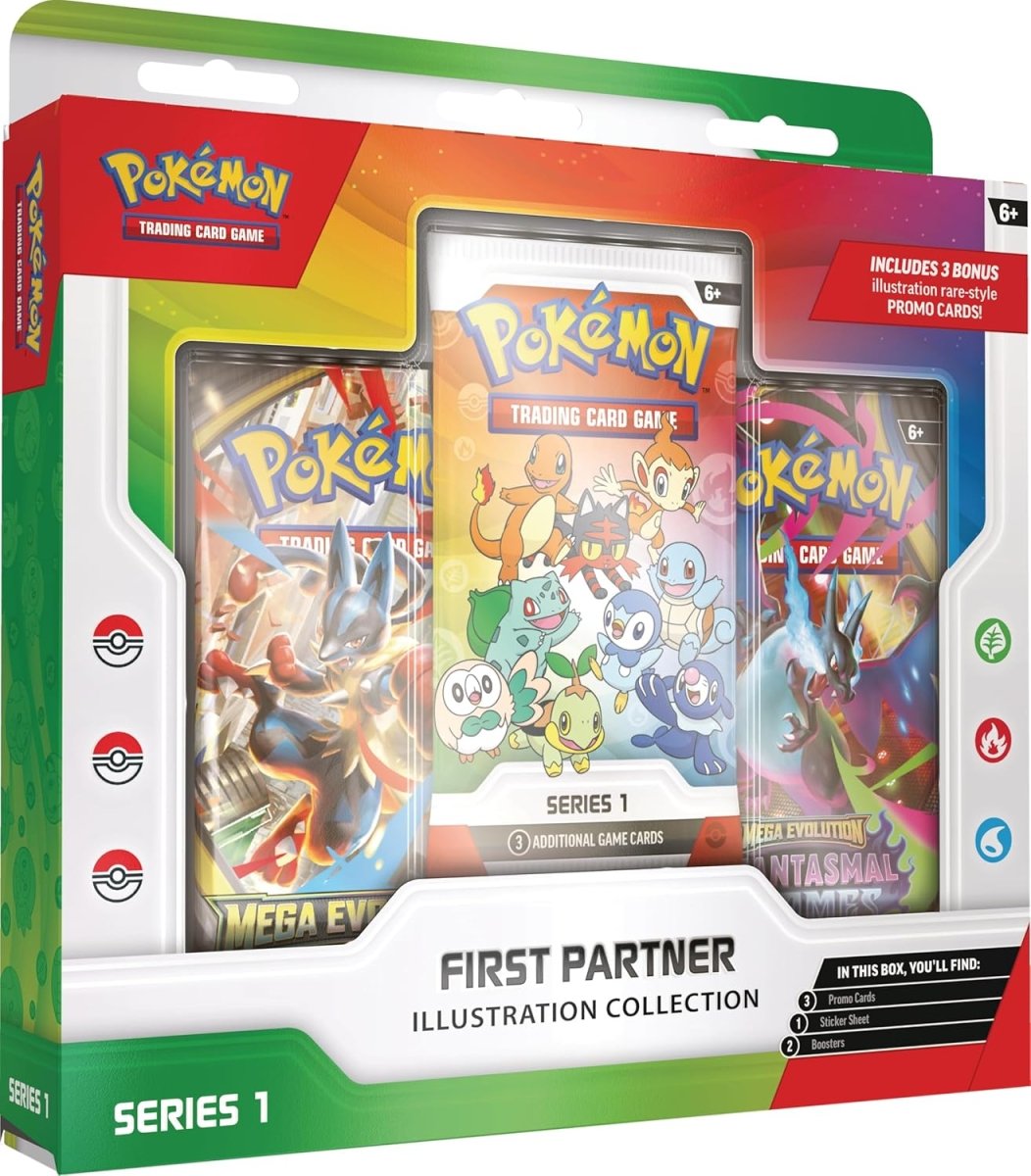 Pokémon TCG: First Partner Illustration Collection—Series 1 by SAFAQATI on MYNTED