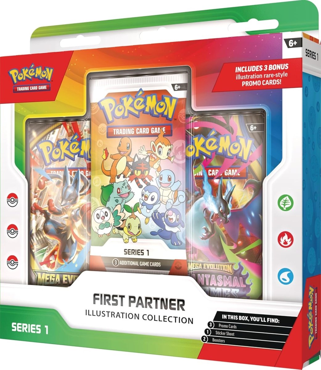 Pokémon TCG: First Partner Illustration Collection—Series 1 by SAFAQATI on MYNTED