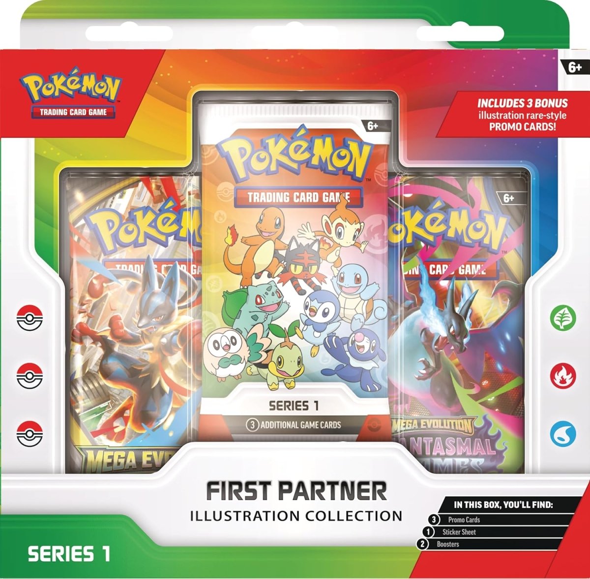 Pokémon TCG: First Partner Illustration Collection—Series 1 by SAFAQATI on MYNTED