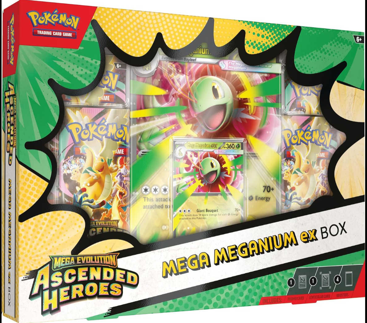 Pokémon TCG: Mega Evolution Ascended Heroes Mega Meganium ex Box by RetroForLess on MYNTED