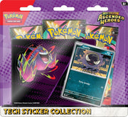 Pokémon TCG: Mega Evolution Ascended Heroes Tech Sticker Collection - Gastly by SAFAQATI on MYNTED