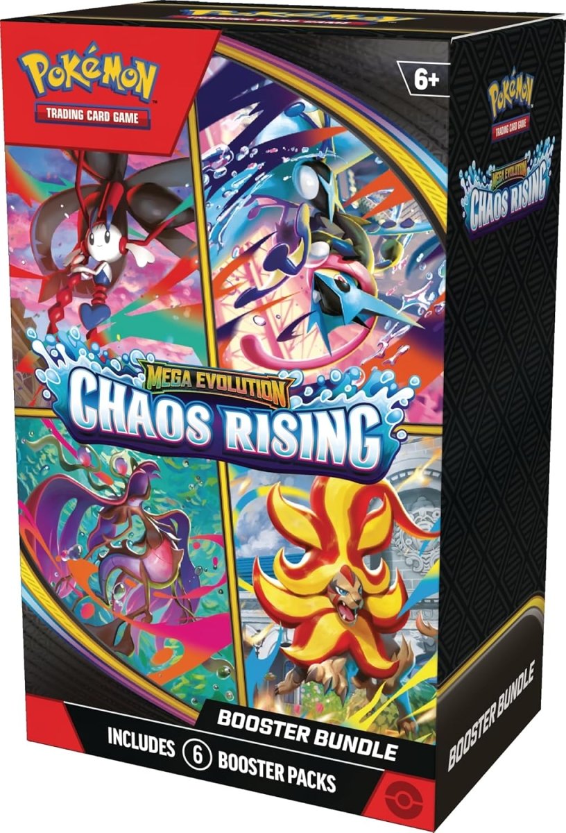 Pokémon TCG: Mega Evolution - Chaos Rising Booster Bundle ME04 by SAFAQATI on MYNTED