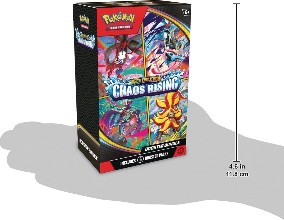 Pokémon TCG: Mega Evolution - Chaos Rising Booster Bundle ME04 by SAFAQATI on MYNTED