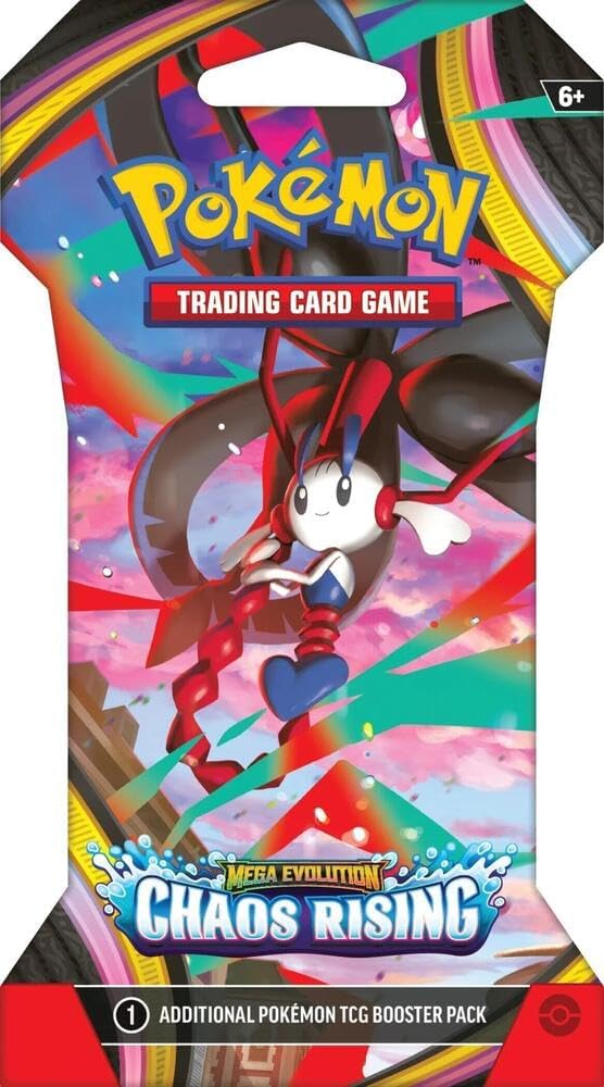 Pokemon TCG: Mega Evolution - Chaos Rising Sleeved Booster Pack by Flitit Megastore on MYNTED
