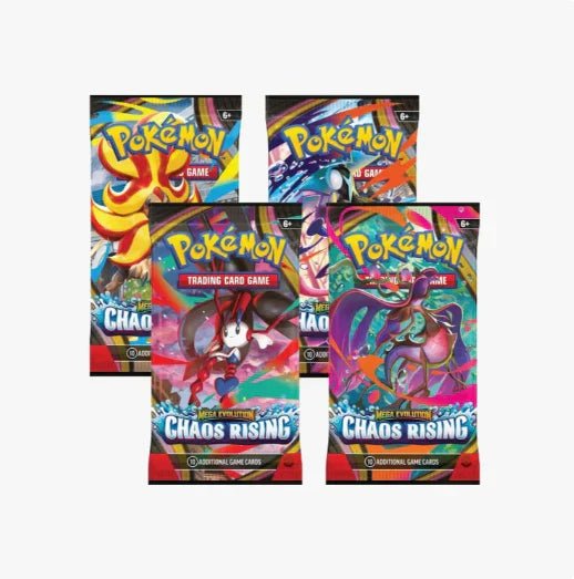 Pokemon TCG: Mega Evolution ME04 Chaos Rising x1 Booster Pack Sealed (random art) by Marnie’s TCG on MYNTED
