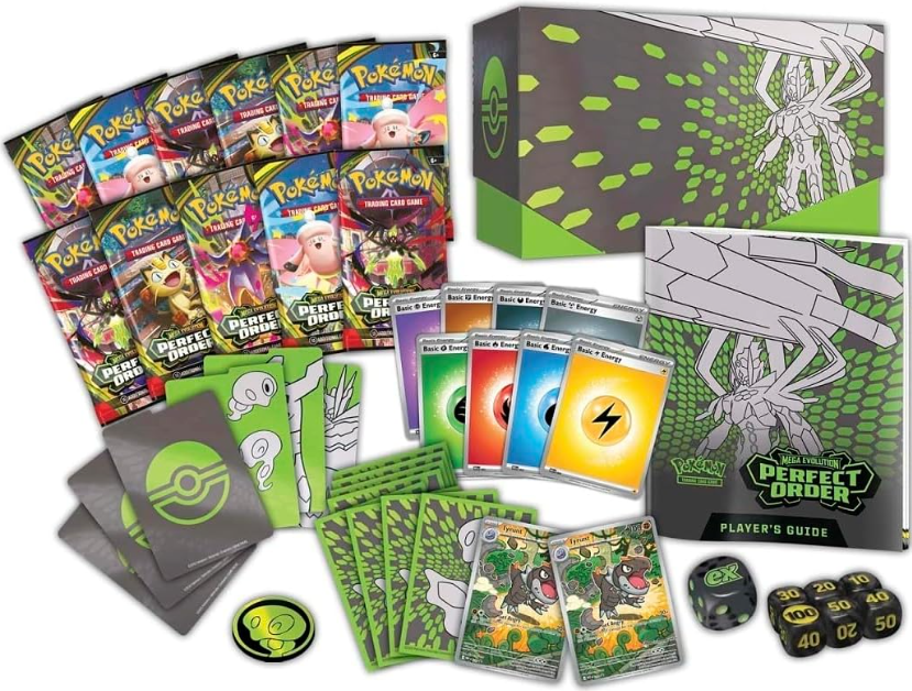 Pokemon TCG Mega Evolution Perfect Order Pokémon Center Elite Trainer Box by SamCardVault on MYNTED