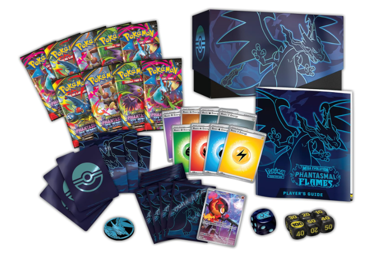 Pokémon TCG Mega Evolution: Phantasmal Flames – Elite Trainer Box (ETB) by SamCardVault on MYNTED