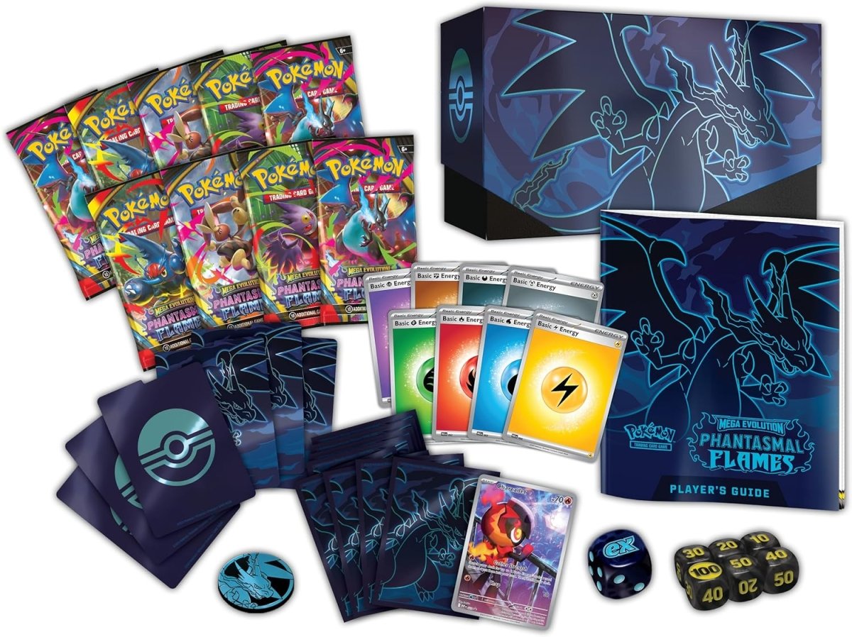 Pokémon TCG: Mega Evolution—Phantasmal Flames Elite Trainer Box by SAFAQATI on MYNTED