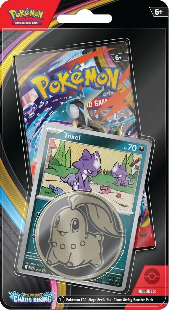 Pokemon TCG: Mega Evolutions Chaos Rising Single Pack Blister [Toxel] by SAFAQATI on MYNTED