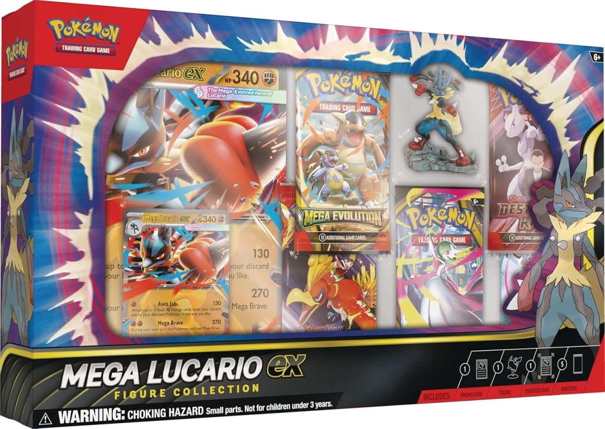 Pokémon TCG: Mega Lucario ex Figure Collection by SAFAQATI on MYNTED