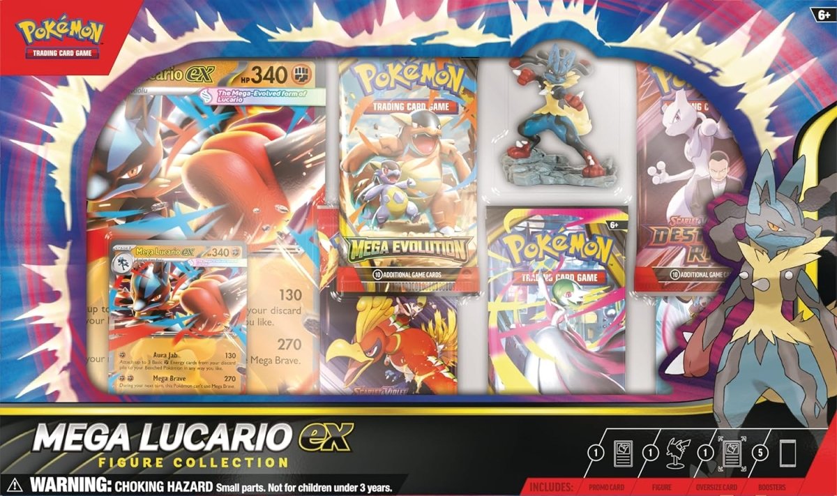 Pokémon TCG: Mega Lucario ex Figure Collection by SAFAQATI on MYNTED