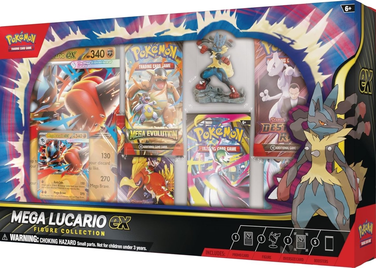 Pokémon TCG: Mega Lucario ex Figure Collection by SAFAQATI on MYNTED