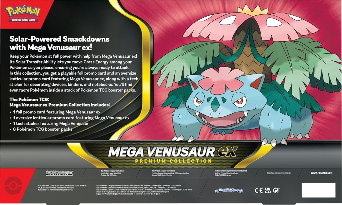 Pokémon TCG: Mega Venusaur ex Premium Collection Box by SAFAQATI on MYNTED