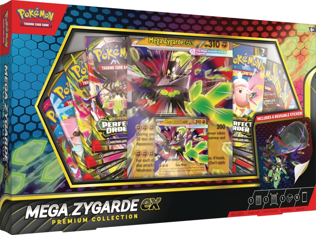 Pokémon TCG: Mega Zygarde ex Premium Collection by PokéBazaar on MYNTED