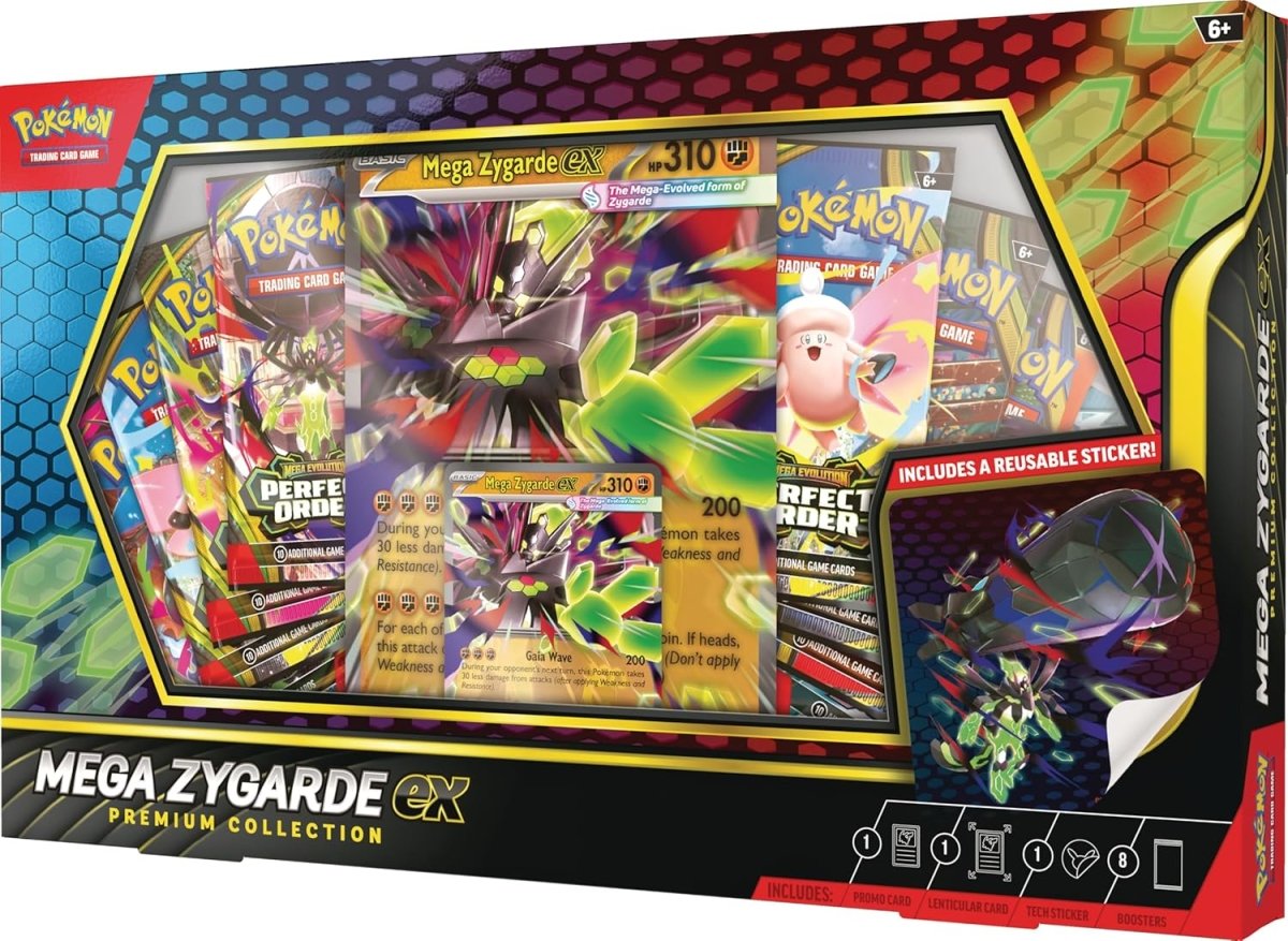 Pokémon TCG: Mega Zygarde ex Premium Collection by SAFAQATI on MYNTED