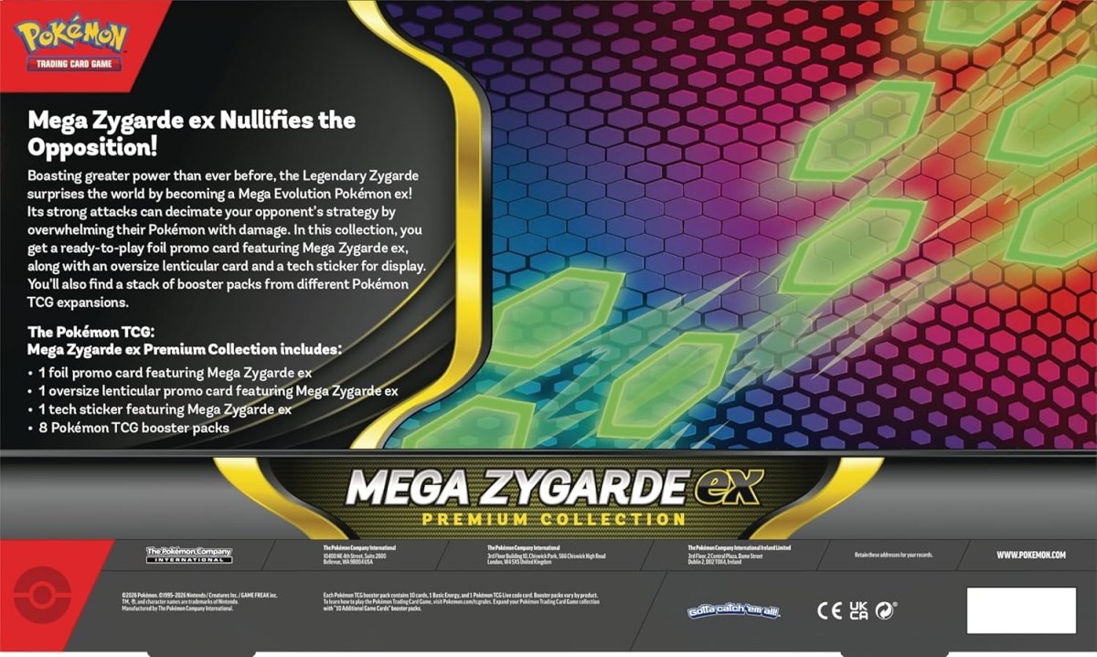 Pokémon TCG: Mega Zygarde ex Premium Collection by PokéBazaar on MYNTED