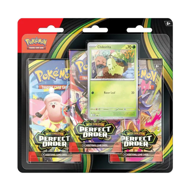 Pokemon TCG - Perfect Order 3 Pack Blister by Shaibz TCG on MYNTED