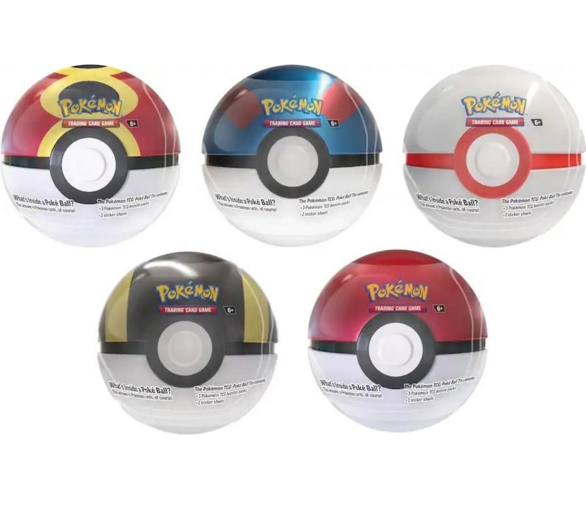 Pokemon TCG: Poke Ball Tin 2025 (Random 1 Piece) by Gamified on MYNTED