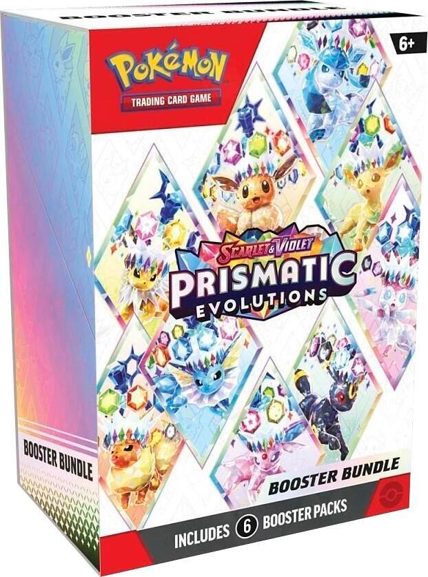 Pokémon TCG: Prismatic Evolutions Booster Bundle by Magic Vault on MYNTED