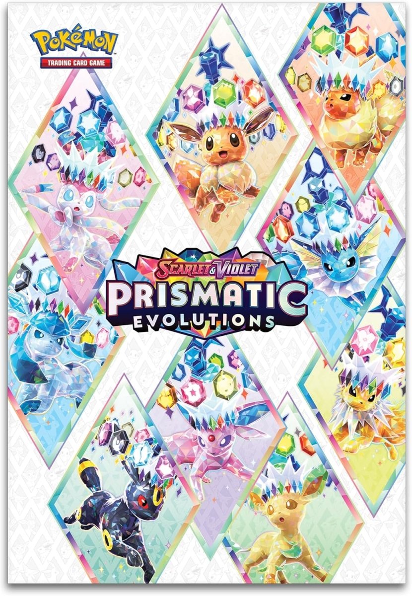 Pokémon TCG: Prismatic Evolutions Poster Collection (3 promos & poster only bundle) by Poké Zen DXB on MYNTED