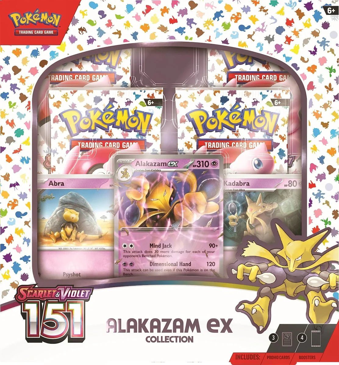 Pokemon TCG Scarlet & Violet 3.5 Pokemon 151 Alakazam Ex Box by Desert Pirates on MYNTED