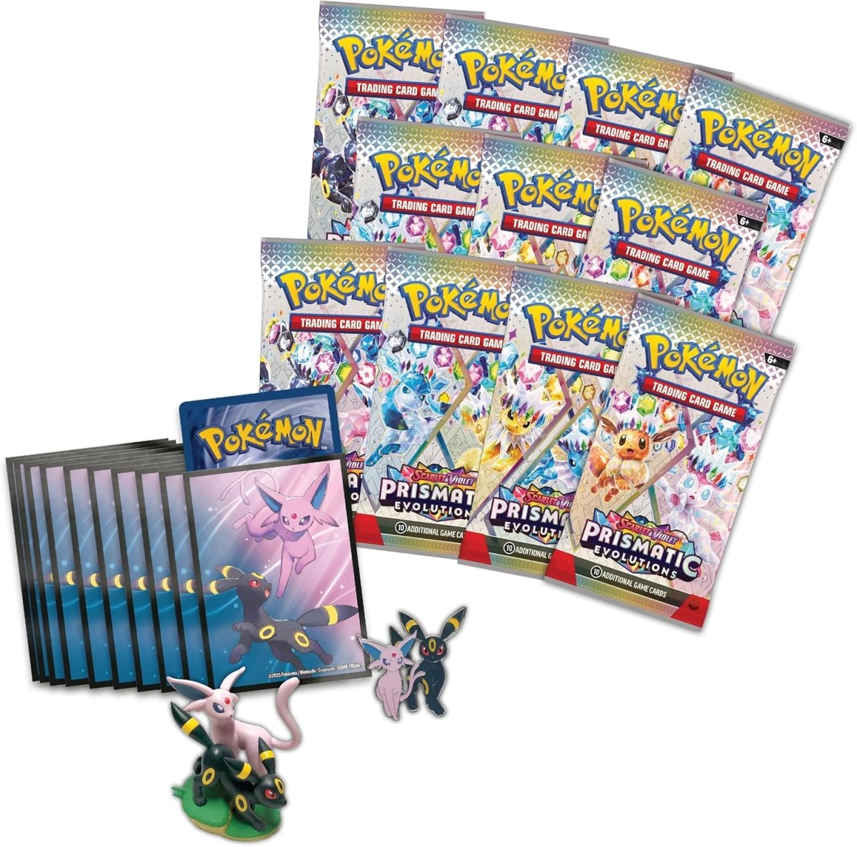 Pokémon TCG: Scarlet & Violet Prismatic Evolutions Premium Figure Collection by SAFAQATI on MYNTED