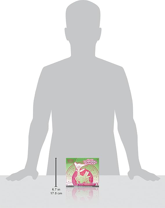 Pokemon TCG: Scarlet & Violet—Temporal Forces Elite Trainer Box – Iron Leaves (1 Full - Art Iron Thorns Promo Card, 9 Boosters & Premium Accessories) by Card Market Ahuy on MYNTED