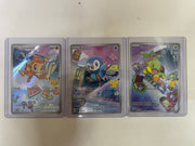 Pokemon TCG - Set of 3: First Partner Illustration Promo - Piplup - Chimchar - Turtwig by Card Market Ahuy on MYNTED