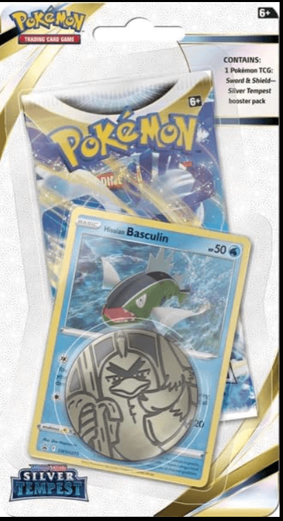 Pokemon TCG: Silver Tempest - Checklane Blister Pack (Basculin) by RetroForLess on MYNTED