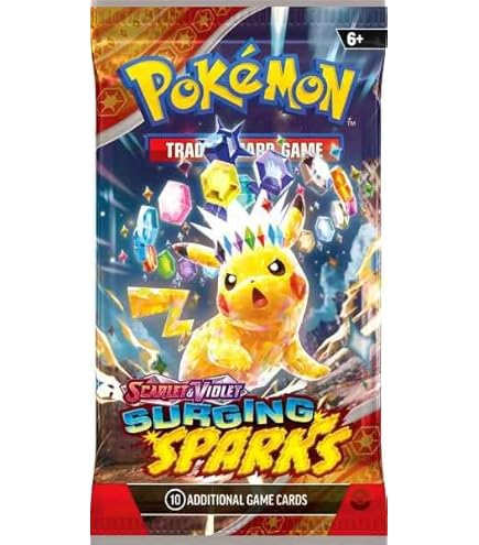 Pokemon TCG Surging Sparks Booster Pack (Random Art) by Magic Vault on MYNTED